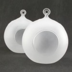 Hanging Frosted Glass Candle Holder- Ball Bulk Buy- Outdoor or Indoor